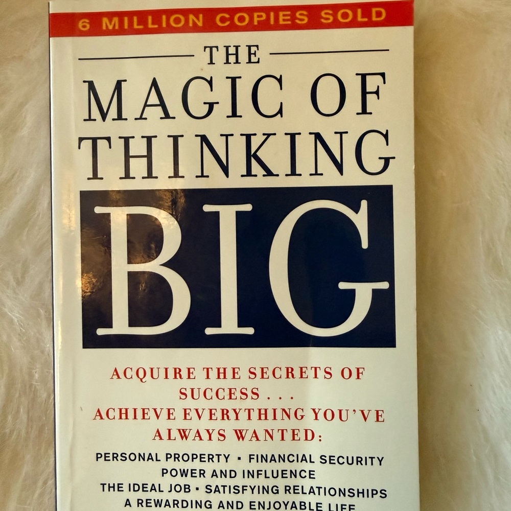 The Magic of Thinking Big Book